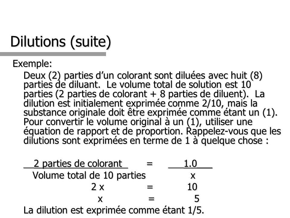 Ntroduire 70+ Imagen Formule De Facteur De Dilution - Fr.thptnganamst ...