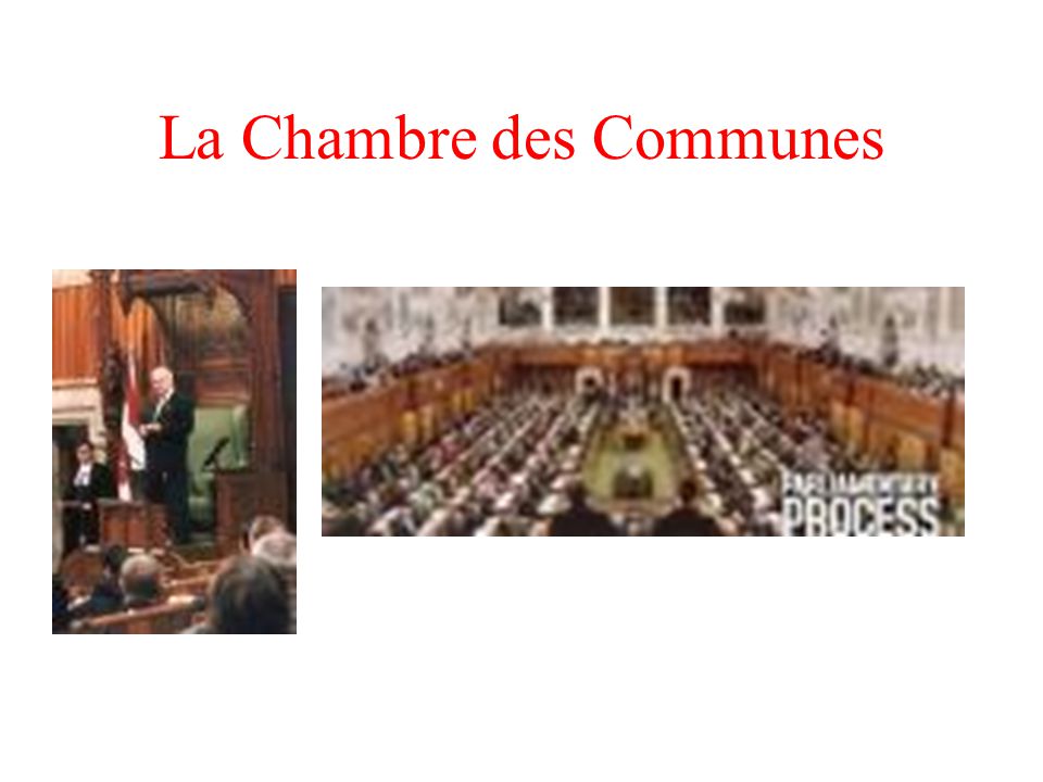 La Chambre des Communes