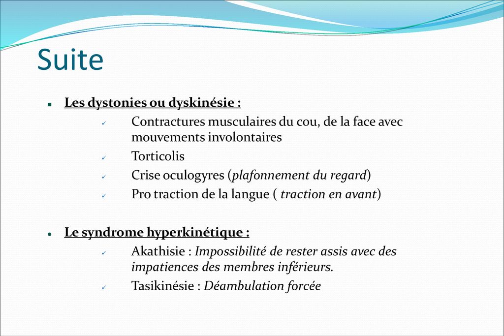 LES NEUROLEPTIQUES:. - Ppt Télécharger