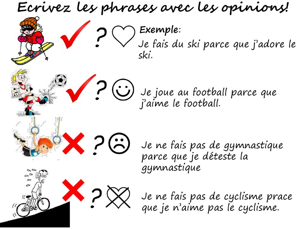 Maintenant Nous Allons Utiliser Les Mots Pour Parler Des Sports Ppt