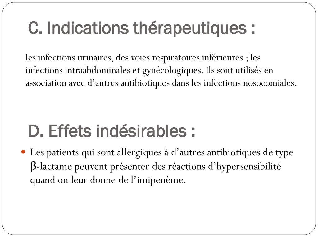 Les B Lactamines Dr. KHELIFI.A. - Ppt Télécharger