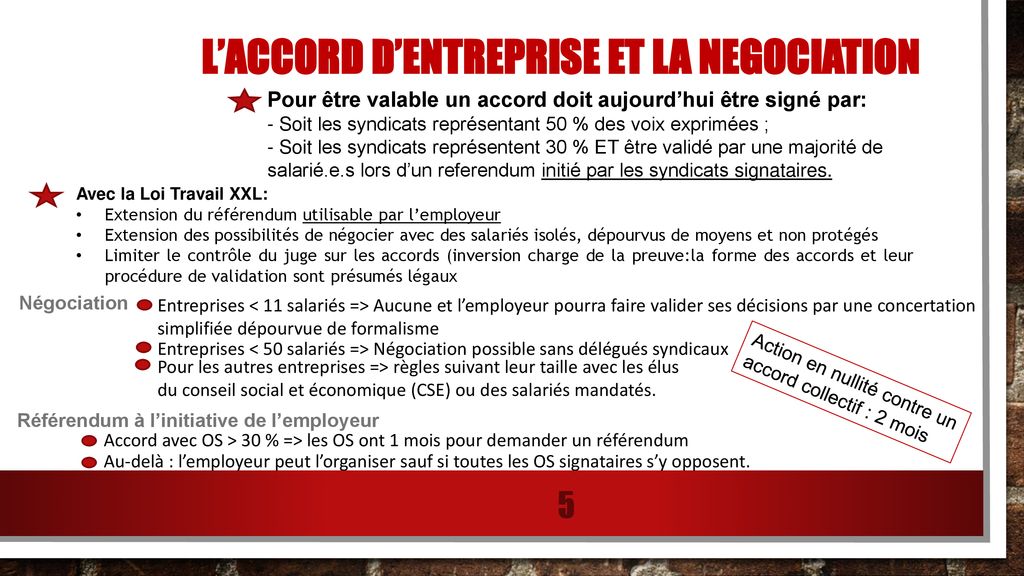 Loi Travail XXL Les Arguments Du Gouvernement FAUX - Ppt Télécharger