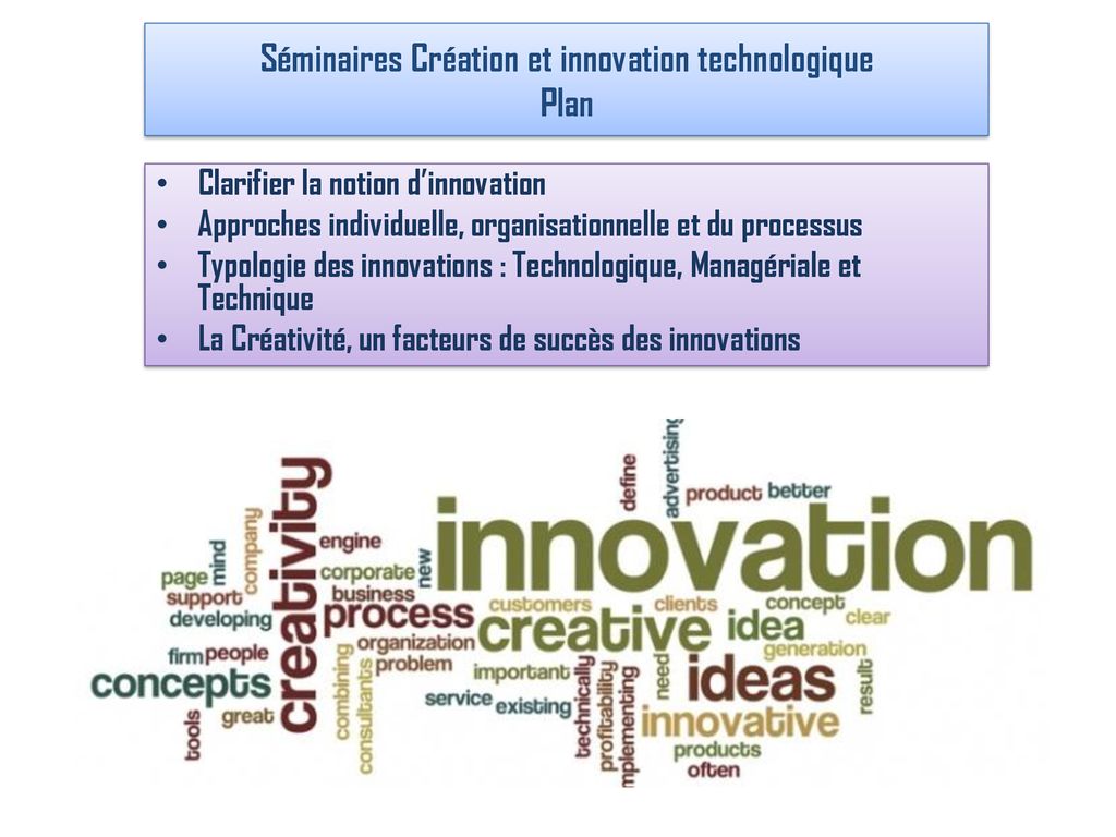 Création Et Innovation Technologique - Ppt Télécharger