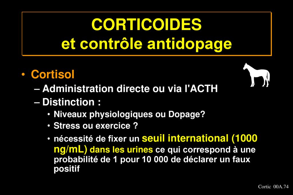 CORTICOIDES ET CORTICOTHERAPIE Chez Les Animaux Domestiques - Ppt ...