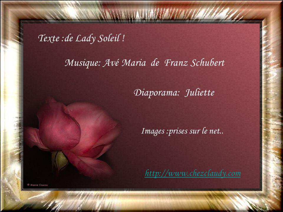 Musique: Avé Maria de Franz Schubert