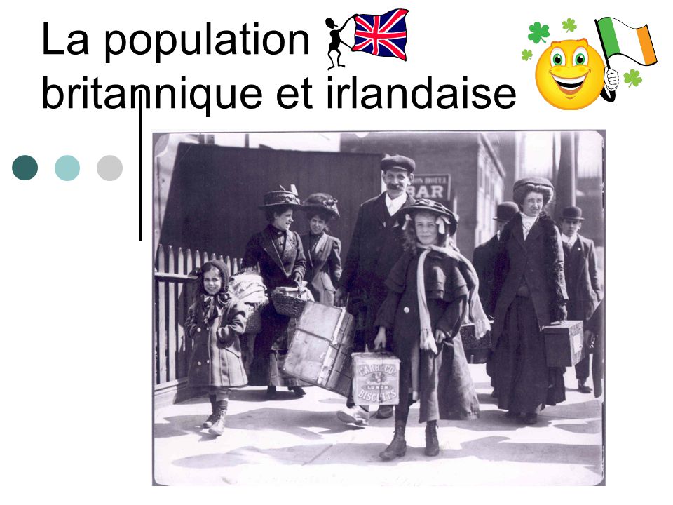 La population britannique et irlandaise