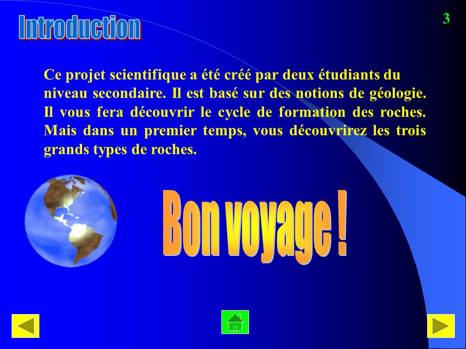 Introduction Bon voyage ! 3
