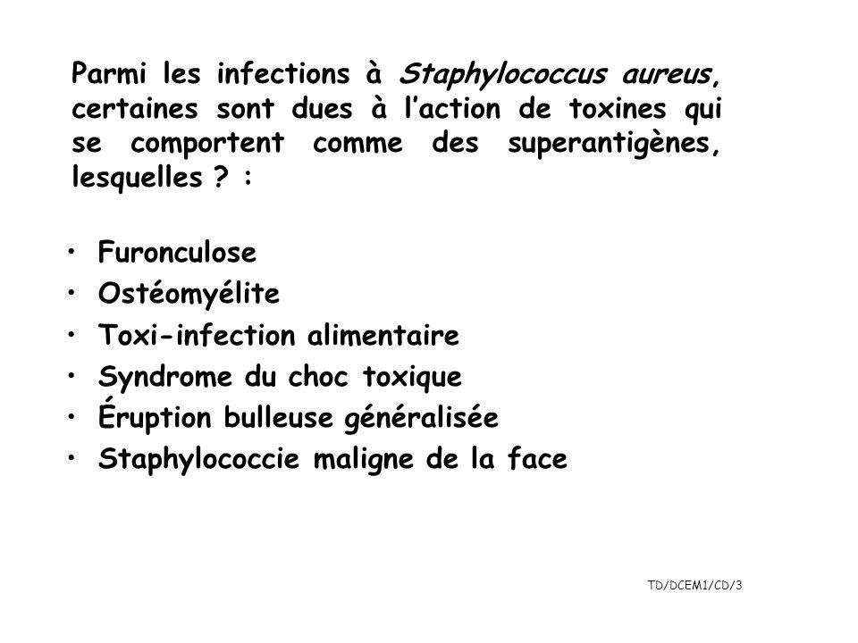 toxine staphylocoque