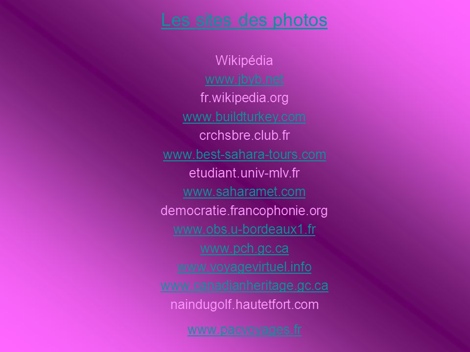 Les sites des photos Wikipédia   fr.wikipedia.org