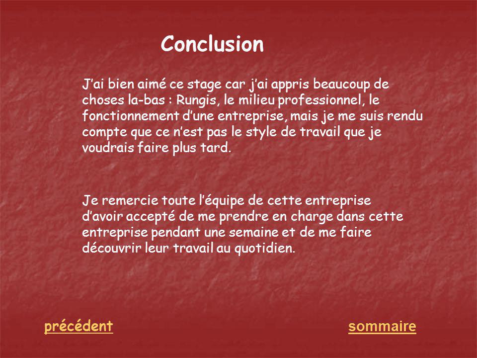 Exemple Conclusion Rapport De Stage Secrétariat Le Meilleur Exemple