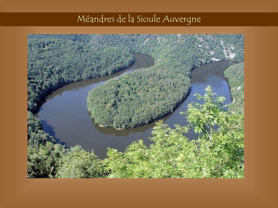 Méandres de la Sioule Auvergne