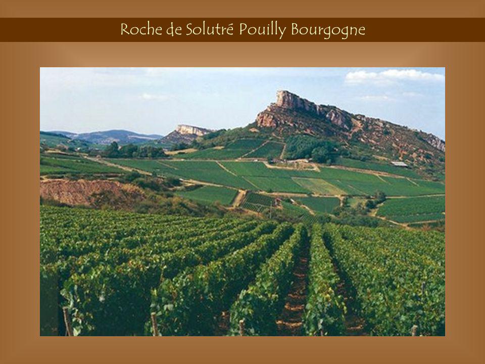 Roche de Solutré Pouilly Bourgogne