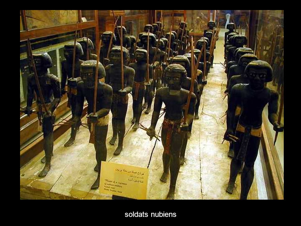 soldats nubiens