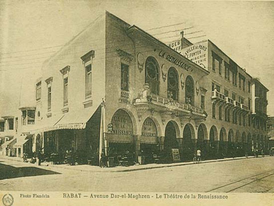 Rabat / L Avenue Mohammed V ou Dar el-Maghzen: Le Théâtre La Renaissance