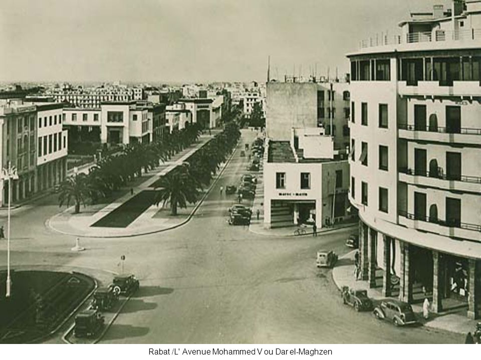 Rabat /L Avenue Mohammed V ou Dar el-Maghzen