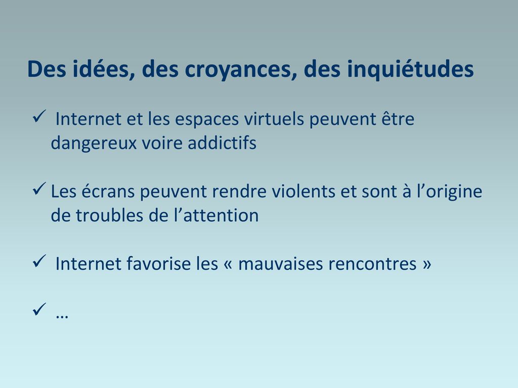 les rencontres sur internet danger