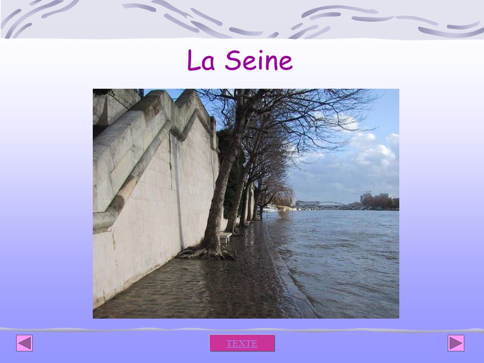 La Seine TEXTE