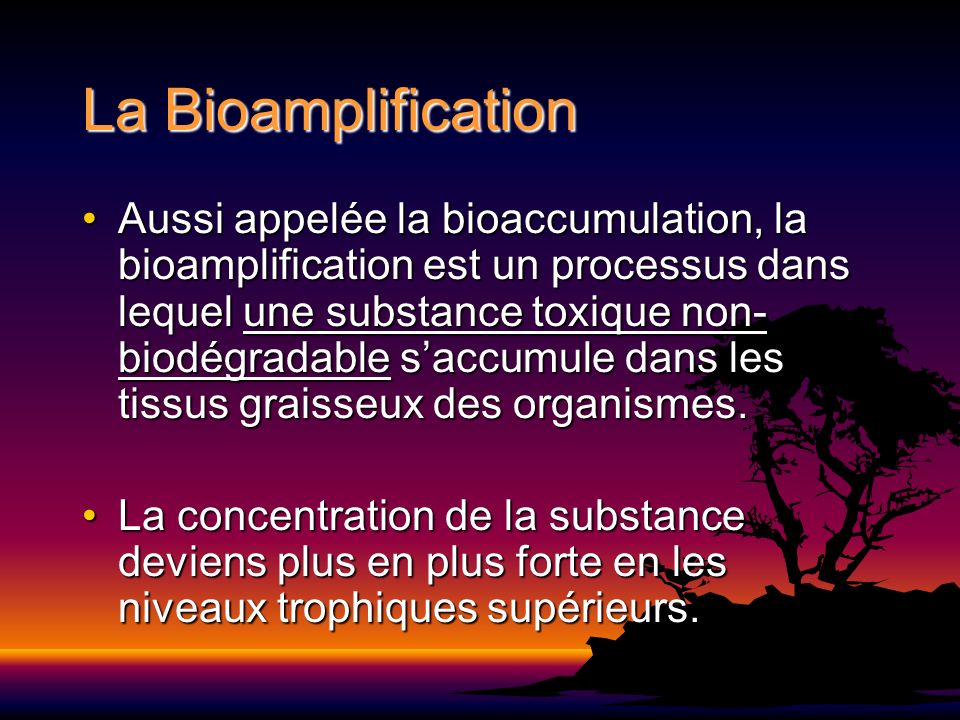 La Bioamplification