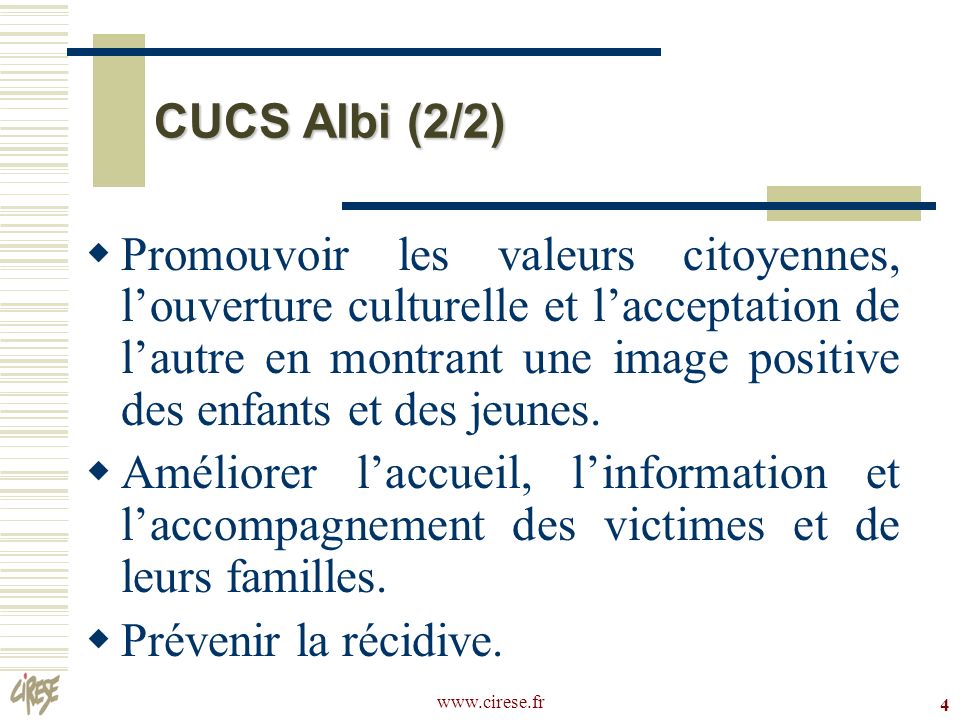 CUCS Albi (2/2)