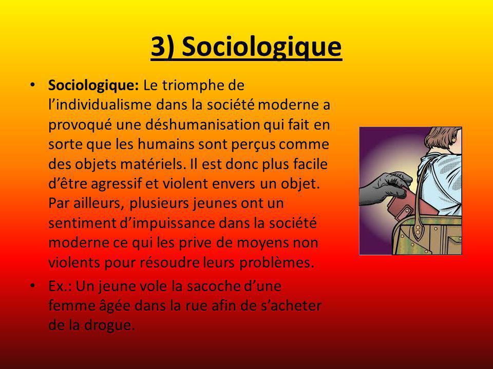 3) Sociologique