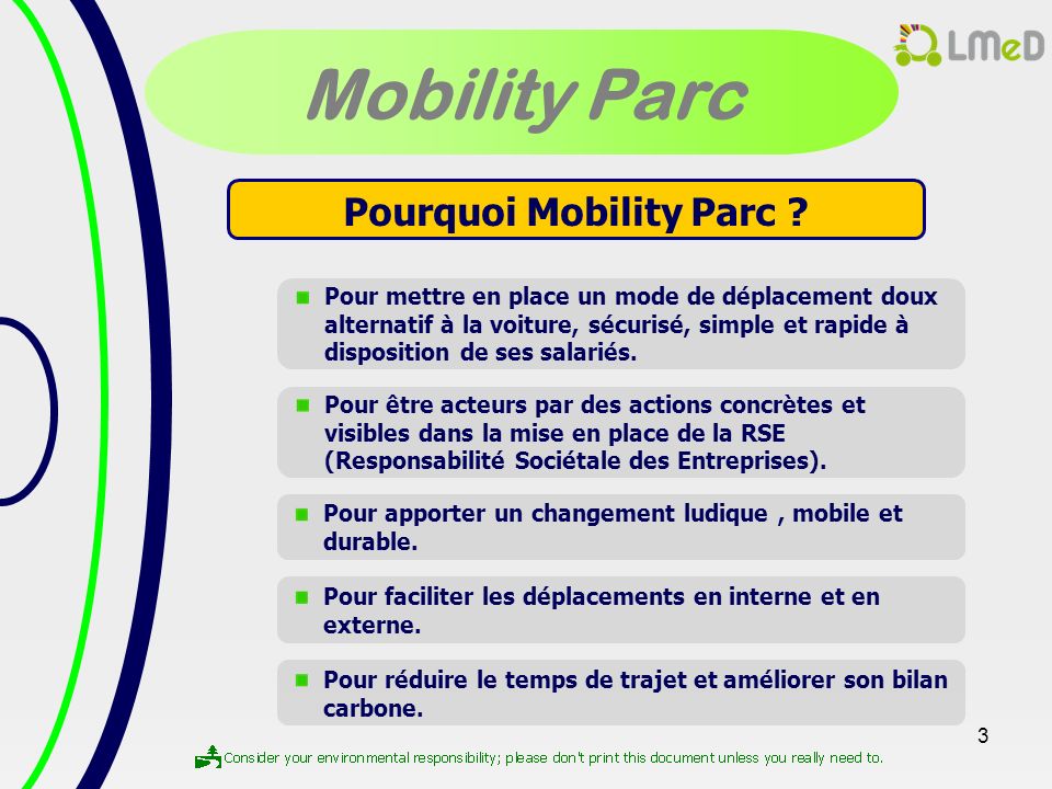 Pourquoi Mobility Parc