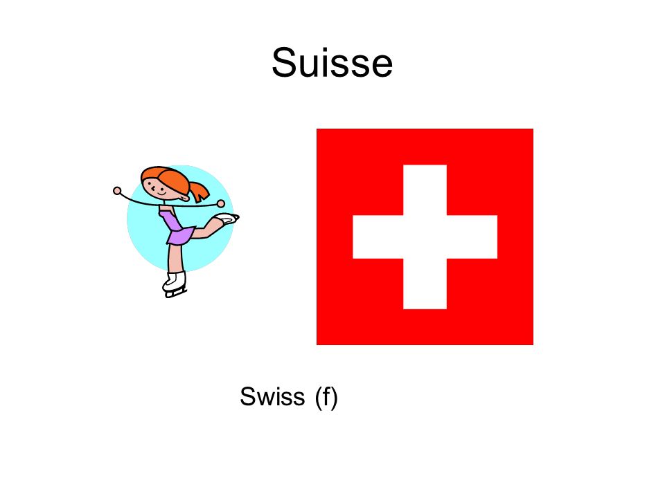 Suisse Swiss (f)