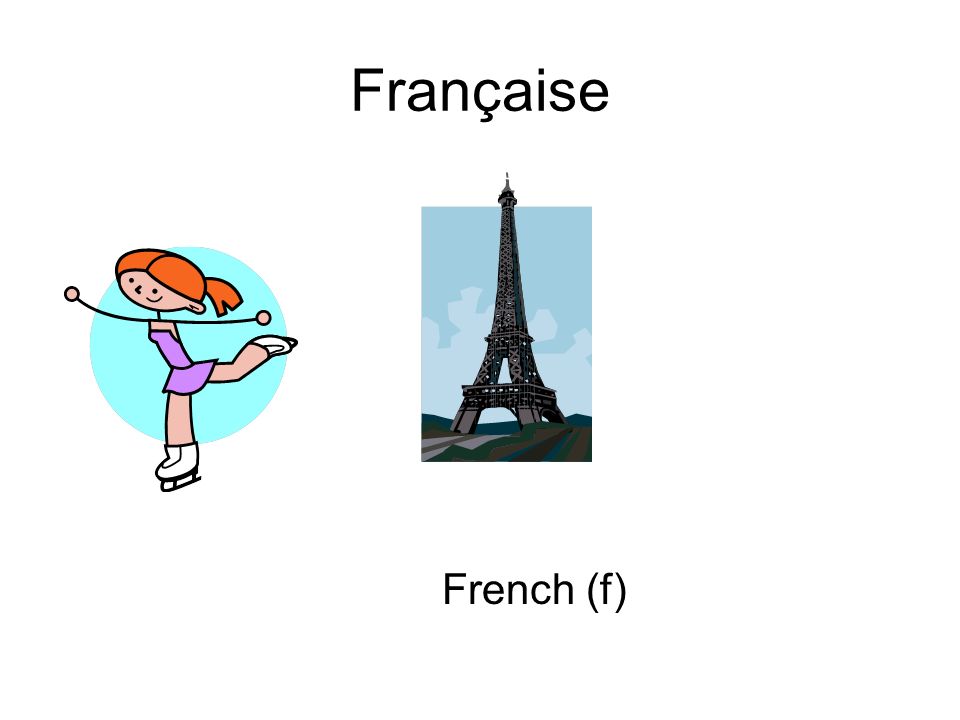 Française French (f)