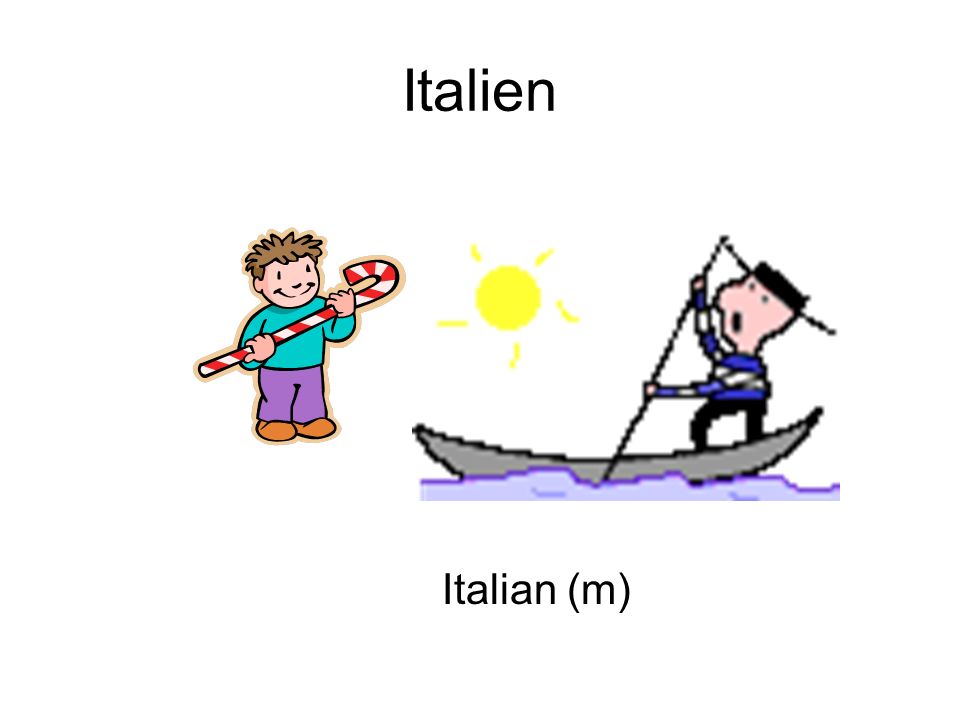 Italien Italian (m)