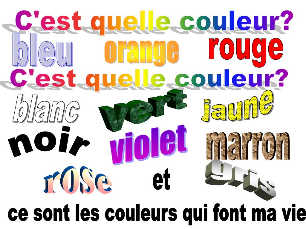 Les Couleurs Ppt Télécharger