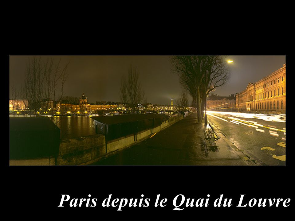 Paris depuis le Quai du Louvre