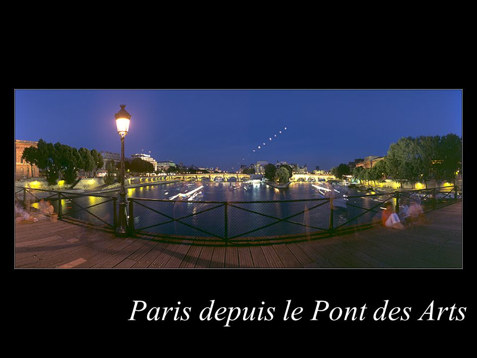 Paris depuis le Pont des Arts
