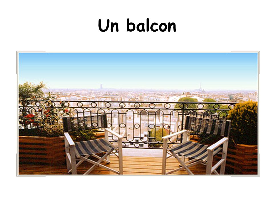 Un balcon