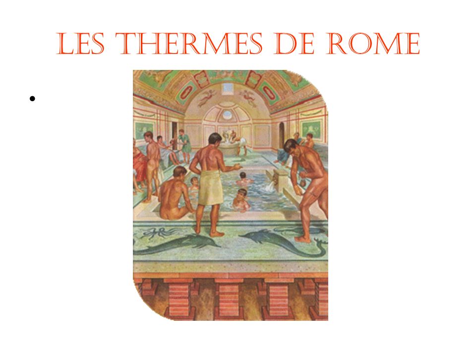 Les Thermes de Rome
