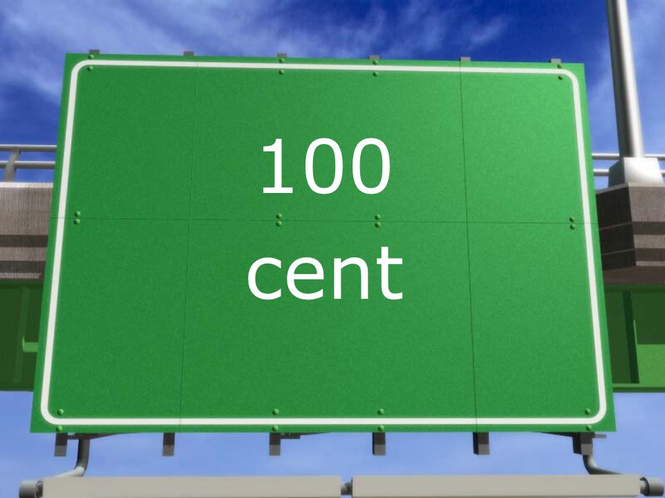 100 cent