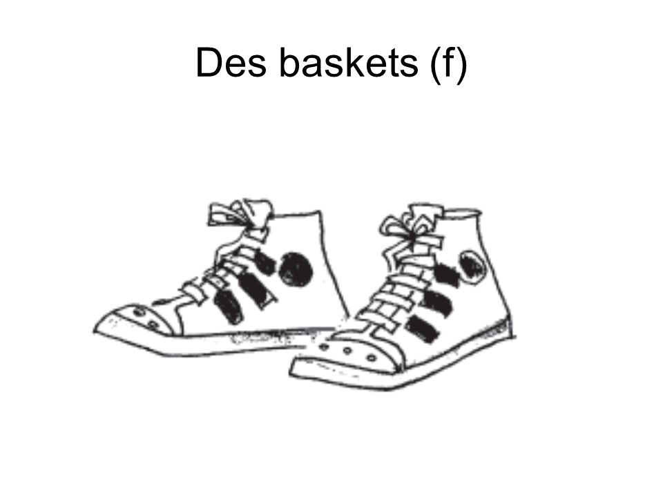 Des baskets (f)