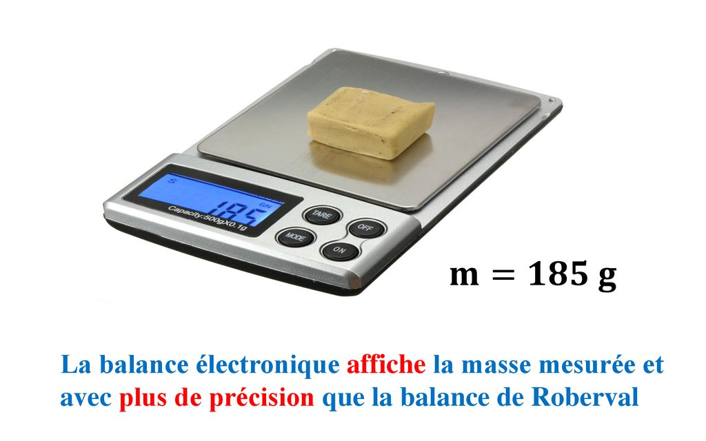 science > appareils de mesure > mesure de la masse > balance électronique  image - Dictionnaire Visuel