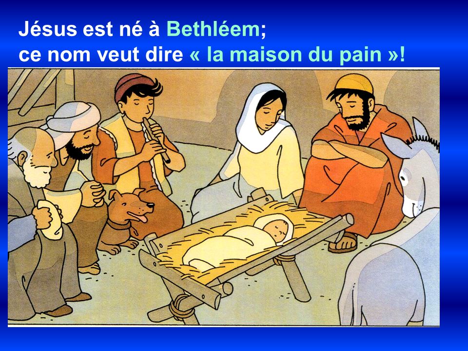 Jésus est né à Bethléem;