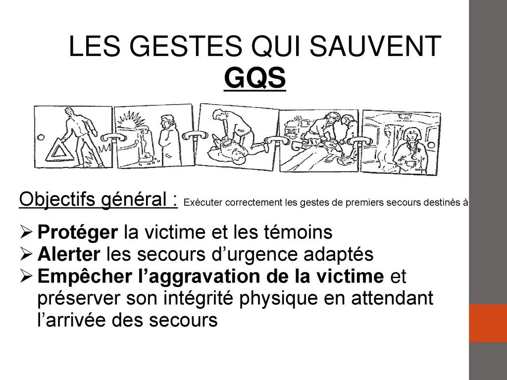 Les Gestes Qui Sauvent Gqs Ppt T L Charger