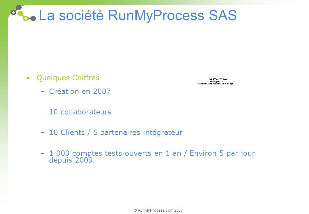 La société RunMyProcess SAS