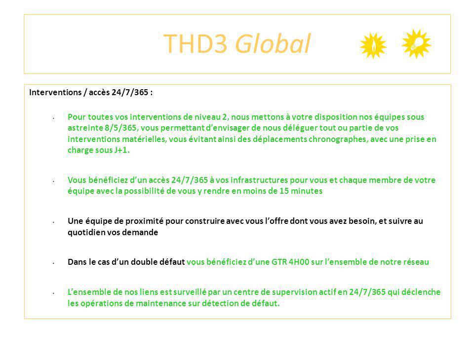 THD3 Global Interventions / accès 24/7/365 :