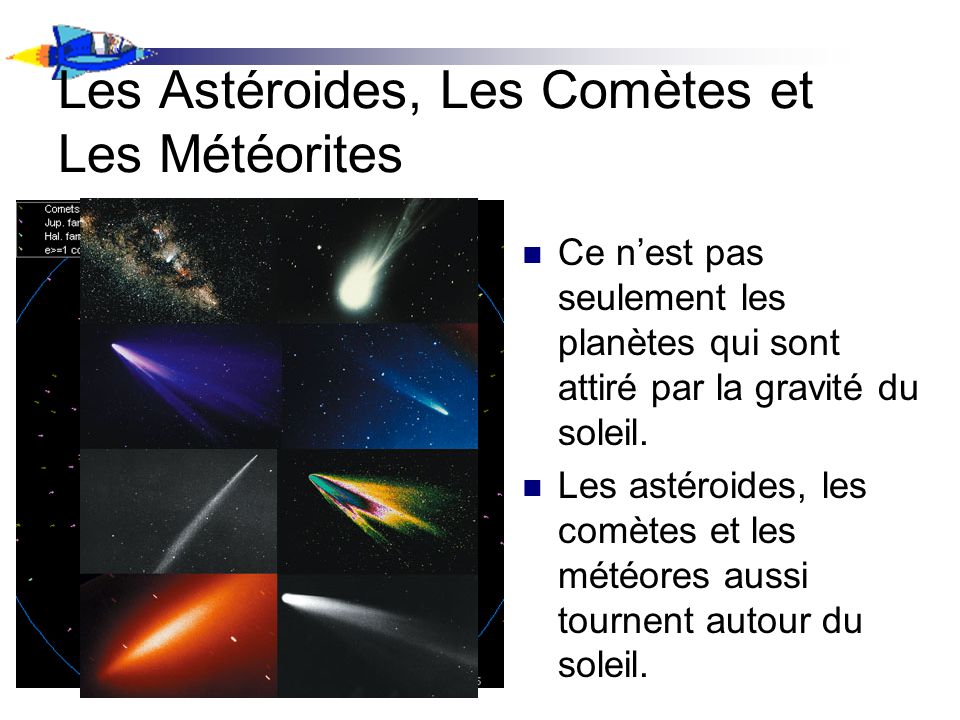 Les Astéroides, Les Comètes et Les Météorites