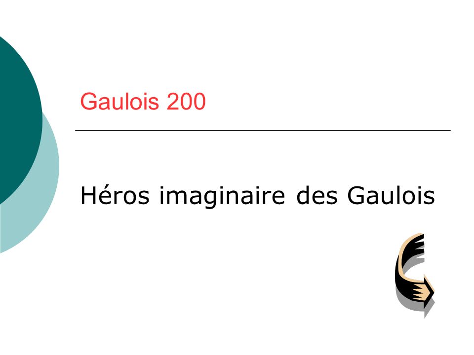 Héros imaginaire des Gaulois