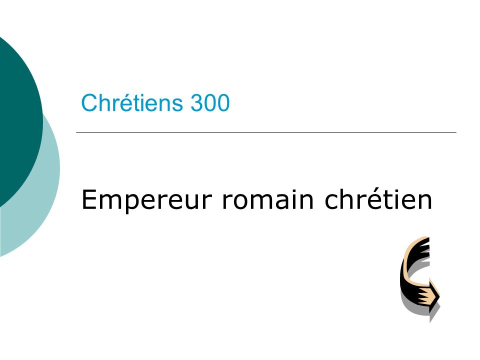 Empereur romain chrétien