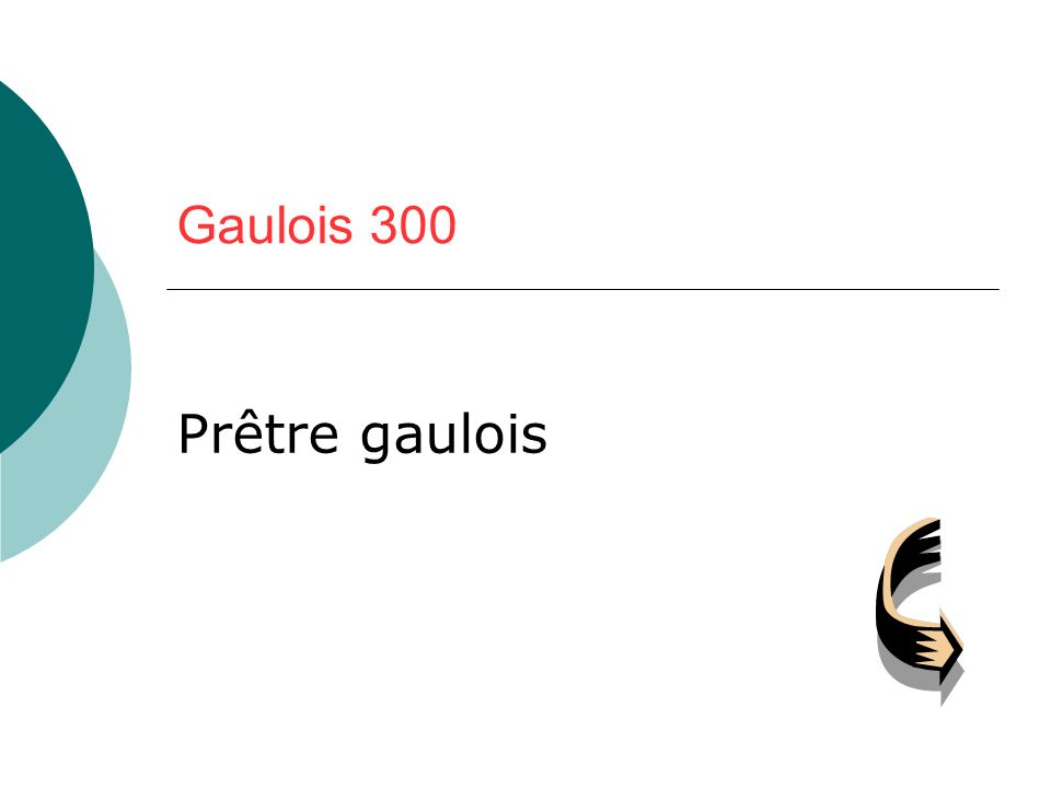 Gaulois 300 Prêtre gaulois
