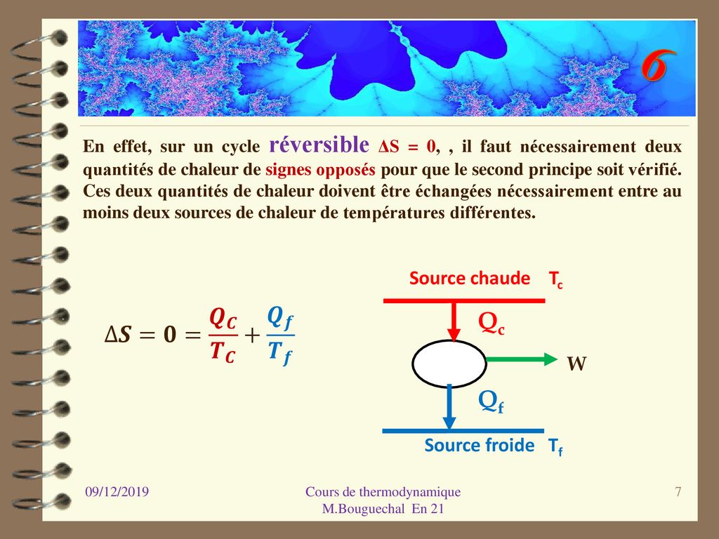 6 COURS DE Thermodynamique (Module Phv 221) 09/12/ Ppt Télécharger