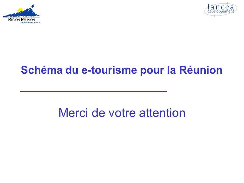Schéma du e-tourisme pour la Réunion