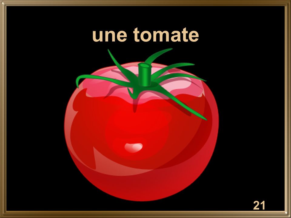 une tomate