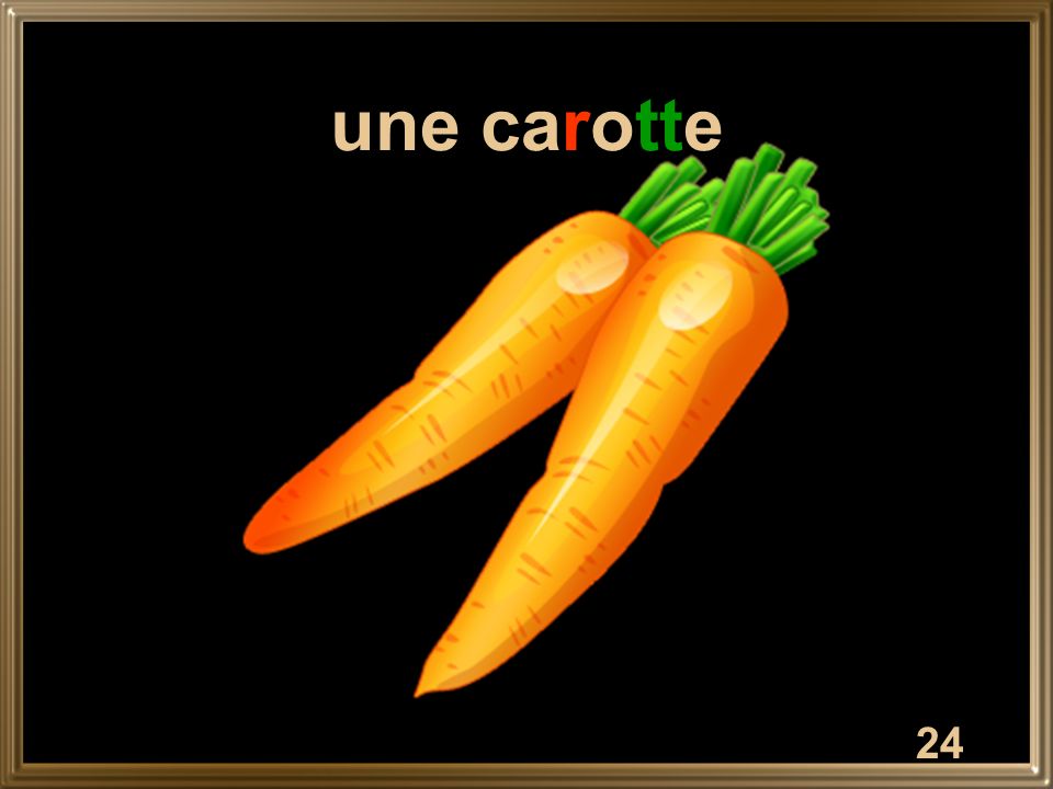 une carotte