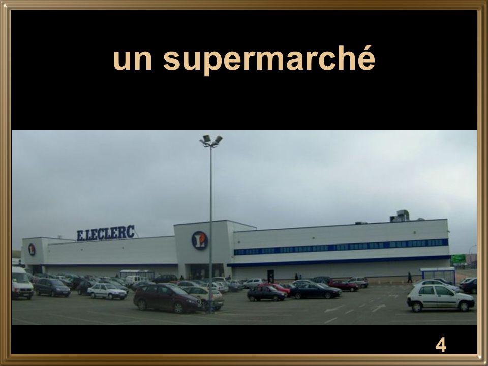 un supermarché