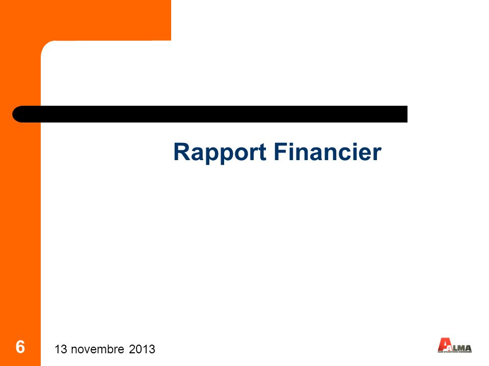 Rapport Financier 6 25 mars